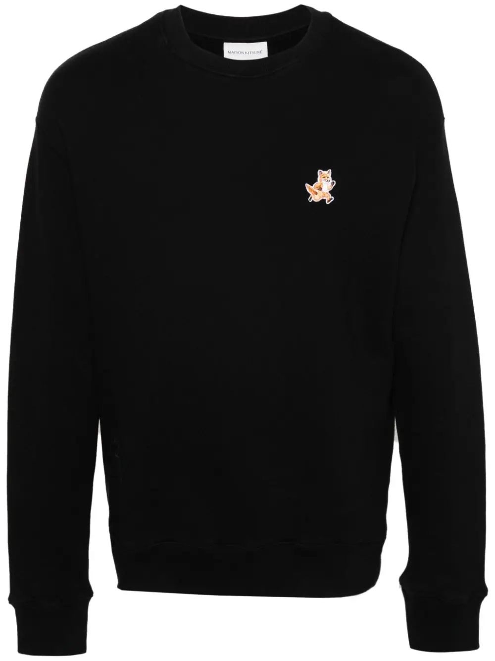 スウェット・トレーナー MAISON KITSUNE 'Speedy Fox' sweatshirt Black MM00313KM0307 P199_1.JPG